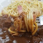 オリエンタルカレー本舗 - この麺は病み付きになりますね(;^_^