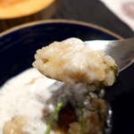 レストランRyu - 「作りたてのねぎ油」がたっぷり入っているので、非常にコクが強い。写真では美味しさが伝えきれません！