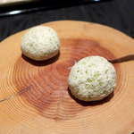 レストランRyu - あおさパン。まるで、お好み焼きに振り掛ける青海苔を食べているみたいな感覚！