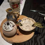 レストランRyu - ミルク入れや、ティーストレーナーも全部手作り