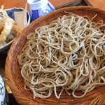 蕎麦 つづら - スズキの天せいろ　1,670円