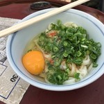 三嶋製麺所 - 180923うどん小140円玉子30円