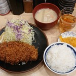 とんかつ檍 - 上ロースかつ定食