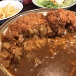 CoCo壱番屋 - DX手仕込豚ヒレ勝つカレー
            チーズトッピング200g 4辛