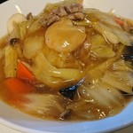 中華料理 鳳凰 - 中華丼のアップ。