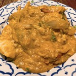 ソムタム - プーパッポンカリー(渡り蟹のカレー炒め)