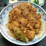 花家 - 海鮮かき揚げ天丼