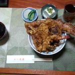 花家 - 江戸前天丼(1100円）