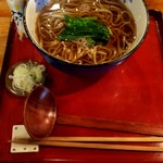 そば屋 案山棒 - かけそば¥780