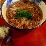 そば屋 案山棒 - かけそば