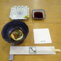 河太郎 中洲本店 - テーブルセッティング、お通し