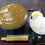 苗穂通り しあわせ食堂 - カレーそばとライス