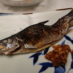 慶雲館 - 山女魚の幽庵焼き