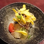 りょうりや 御旅屋 - いわしきずし