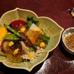 りょうりや 御旅屋 - 20品目野菜さらだ仕立て