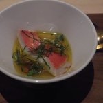SALONE 2007 - スープ：鮮魚（金目鯛）のヴァポーレ（2018.12）
