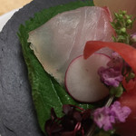 白金温泉郷 森の旅亭 びえい - ハタ♬︎ 透き通ってる〜♡甘み旨味…スゴい〜♡