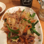 立飲みカドクラ - ホルモン炒め (350円)