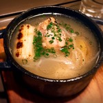髭戎 - ひこま豚の角煮とネギのスープ