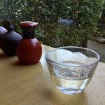 打心蕎庵 - 振る舞い酒