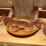 銀座 しのはら - 松葉蟹1