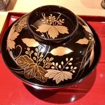 銀座 しのはら - ばちこと蕪のお椀1