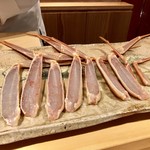 銀座 しのはら - 松葉蟹5