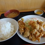 定食屋 六宝亭 - 唐揚げ定食