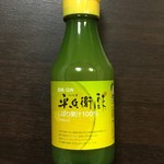 馬ヶ背茶屋 - 平兵衛酢(へべす)しぼり果汁100% 440円(税込み)