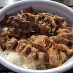 東京チカラめし 新宿西口1号店 - テイクアウト
                                元祖焼き牛丼 並 ¥450