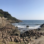 グリングラス - 大御神社横の柱状節理