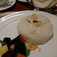 オールデイダイニング風花 - ライスと付け合わせ