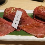 焼肉 すき焼き 純 - 待ちに待った肉寿司～ヽ(*≧ω≦)ﾉ