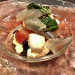 Ata - さよりとモッツァレラのカプレーゼ2