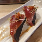 名代 駒寿司 - カツオたたき握り