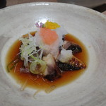 個室居酒屋 熟成魚 うらら - サバたたきポン酢