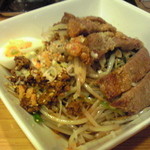 かつぎや - 汁なし排骨坦々麺￥980