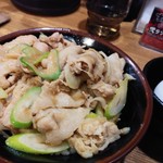 どんどん - ミニすためし300円は生卵付き