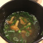 はらまさ - なめこの味噌汁