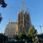 El Cafe de l'Eixample - サグラダファミリア全景