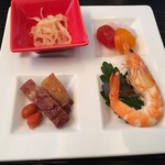 中国料理 カリュウ(ヨコハマ グランド インターコンチネンタル ホテル) - 前菜の盛り合わせ 中華風 2018.12