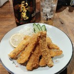 扇割烹 - かますフライ