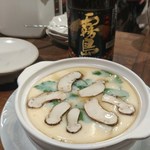扇割烹 - 松茸のジャンボ茶わん蒸し
