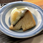 ねぎま - 小皿料理3品： 江戸前玉子焼きとうるめいわし 牡蠣と長芋のすり流し ぶり大根4