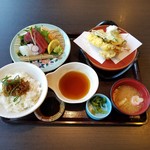 Hana yaki - ２膳目の天ぷらやお造り