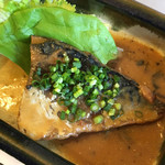 楓 - 甘過ぎず、とても上品な鯖の味噌煮♡鯖も大きくて新鮮で美味しい(・∀・)♬︎