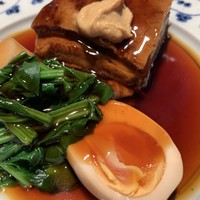 圓 弁柄 渋谷ストリーム - 2019/01 名物豚角煮 定食 1,500円（税抜き）