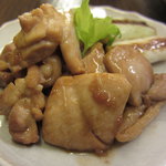 そば打ち幸甚 - 鶏の煮つけ