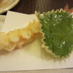 そば打ち幸甚 - アタシは食べれないので・・・別皿で（笑）