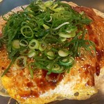 まる麺 - 肉玉そば　750円+ネギ　100円